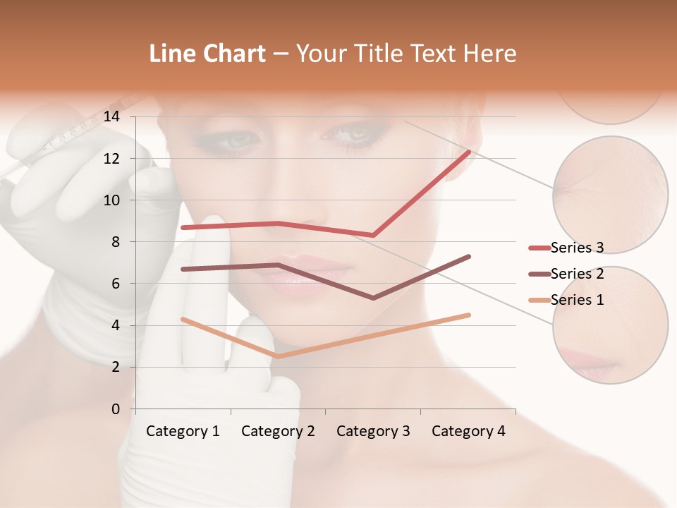 Portrait Head Sensuality PowerPoint Template