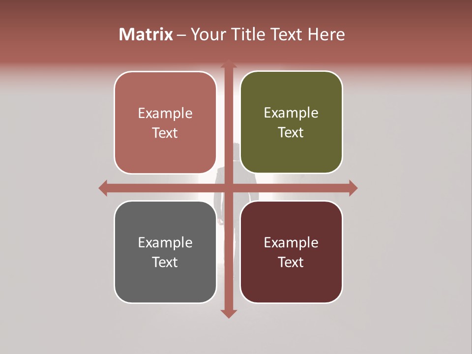 White Illuminated Way PowerPoint Template