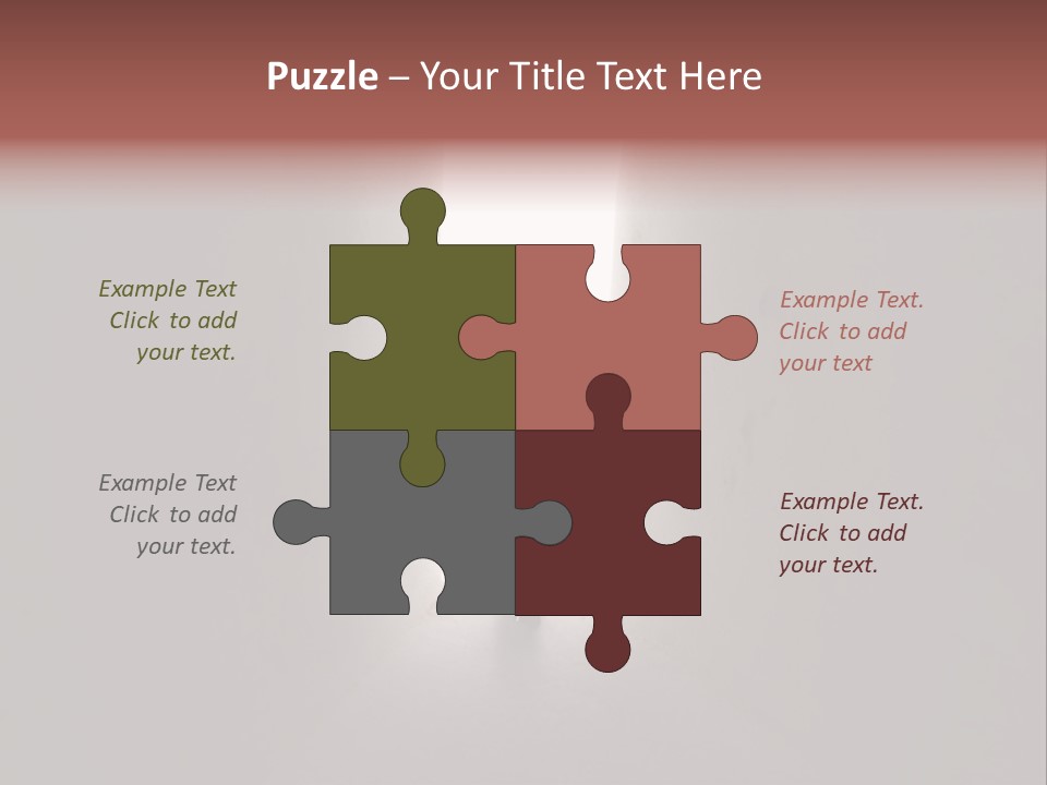 White Illuminated Way PowerPoint Template