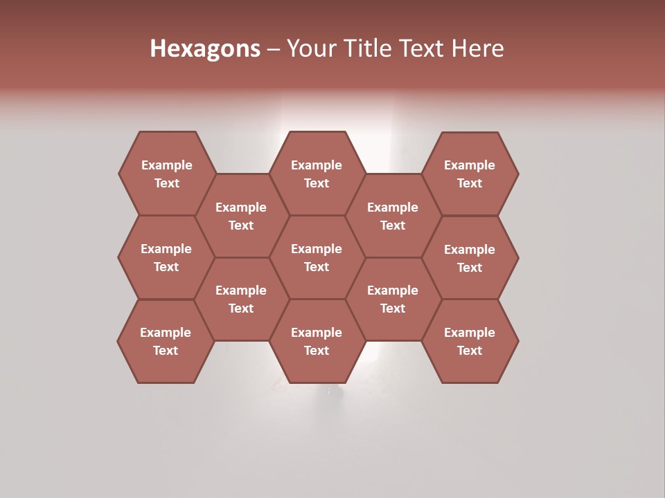 White Illuminated Way PowerPoint Template