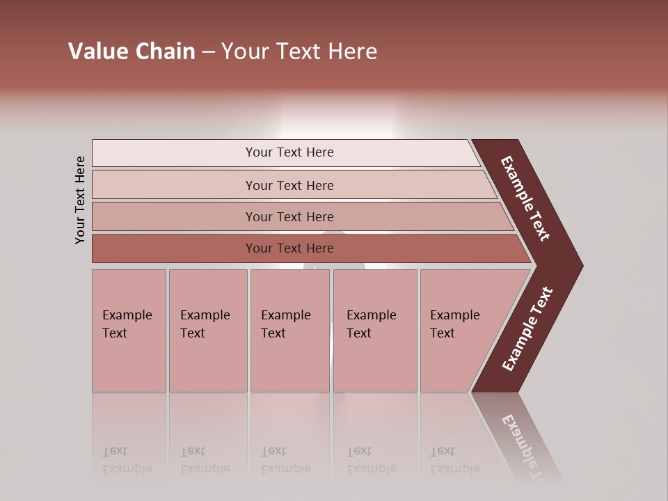 White Illuminated Way PowerPoint Template