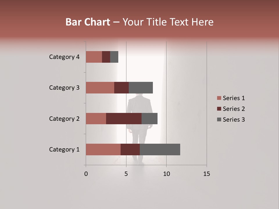 White Illuminated Way PowerPoint Template