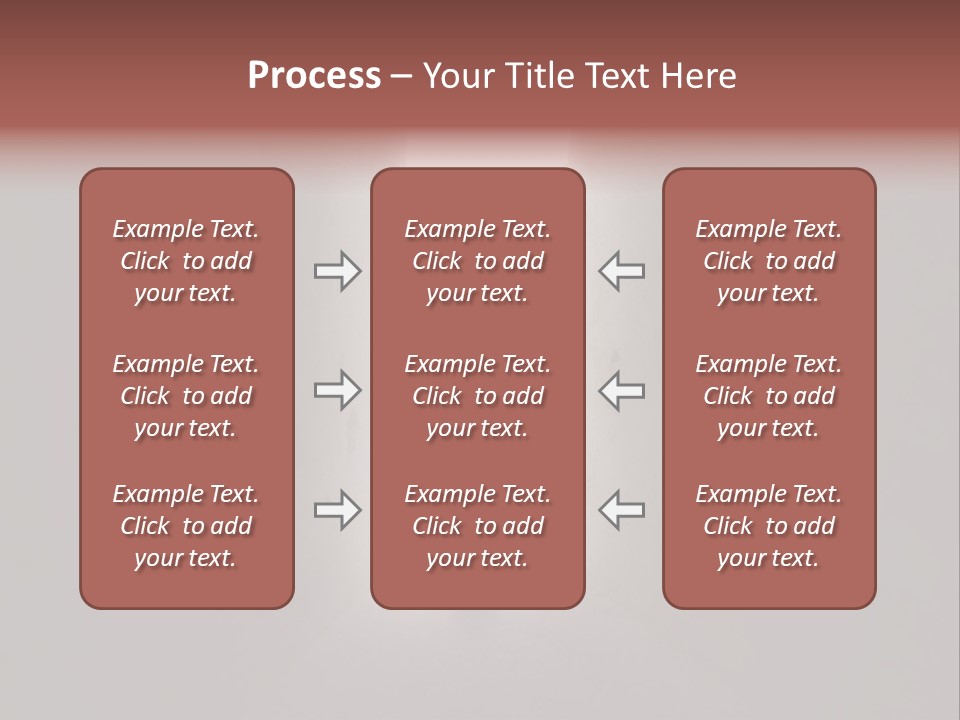 White Illuminated Way PowerPoint Template