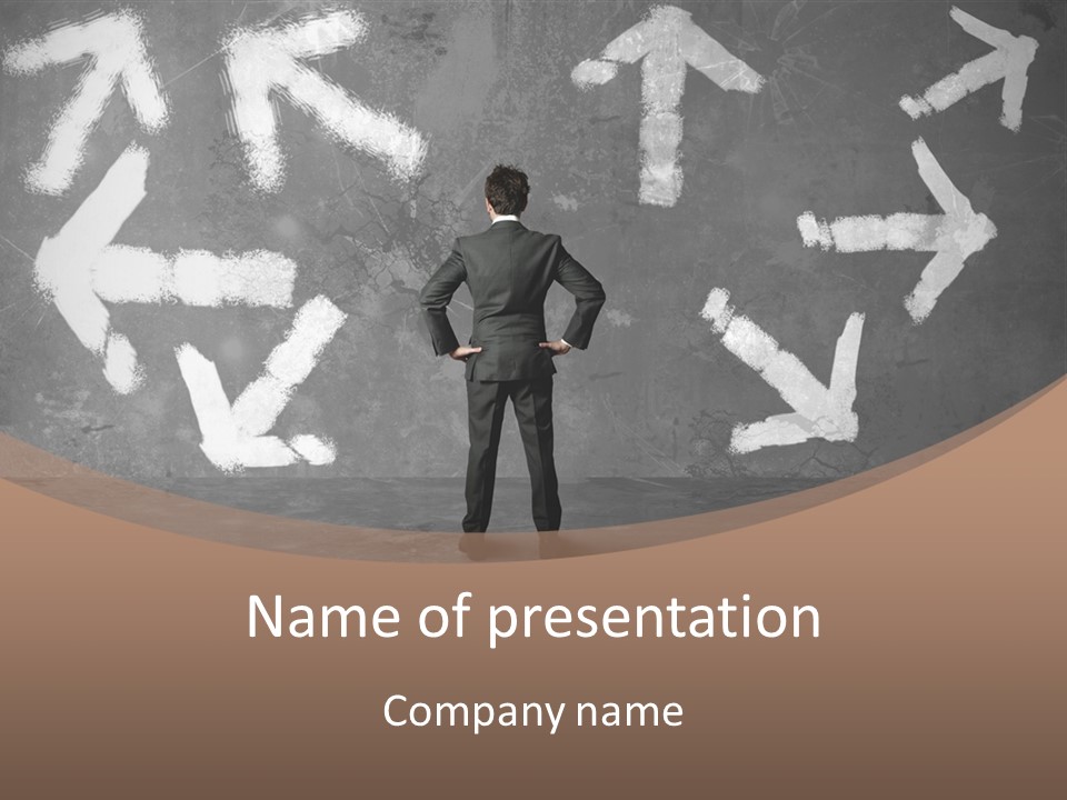 Achievement Business Lost PowerPoint Template