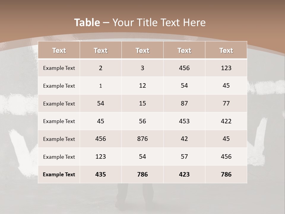 Achievement Business Lost PowerPoint Template