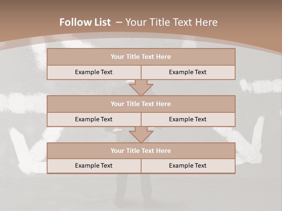 Achievement Business Lost PowerPoint Template