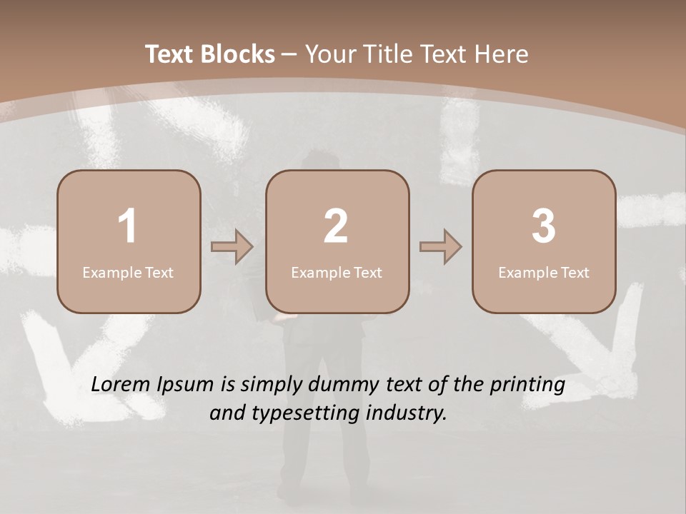Achievement Business Lost PowerPoint Template