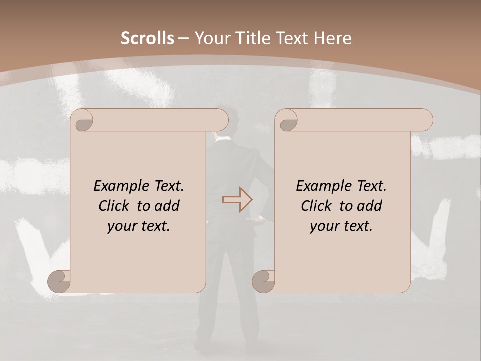 Achievement Business Lost PowerPoint Template