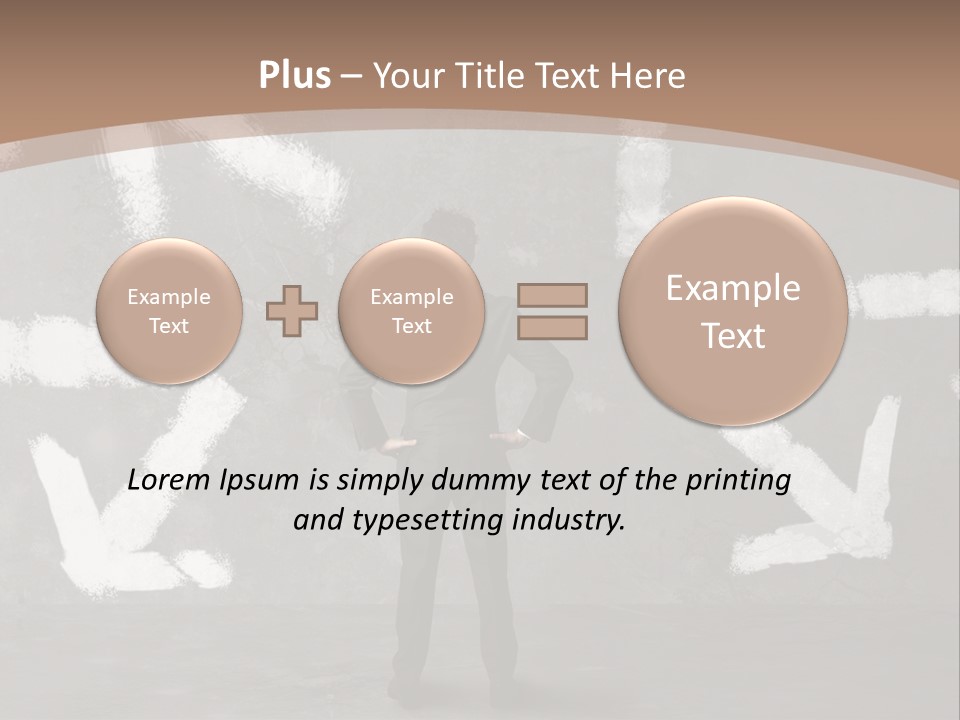 Achievement Business Lost PowerPoint Template