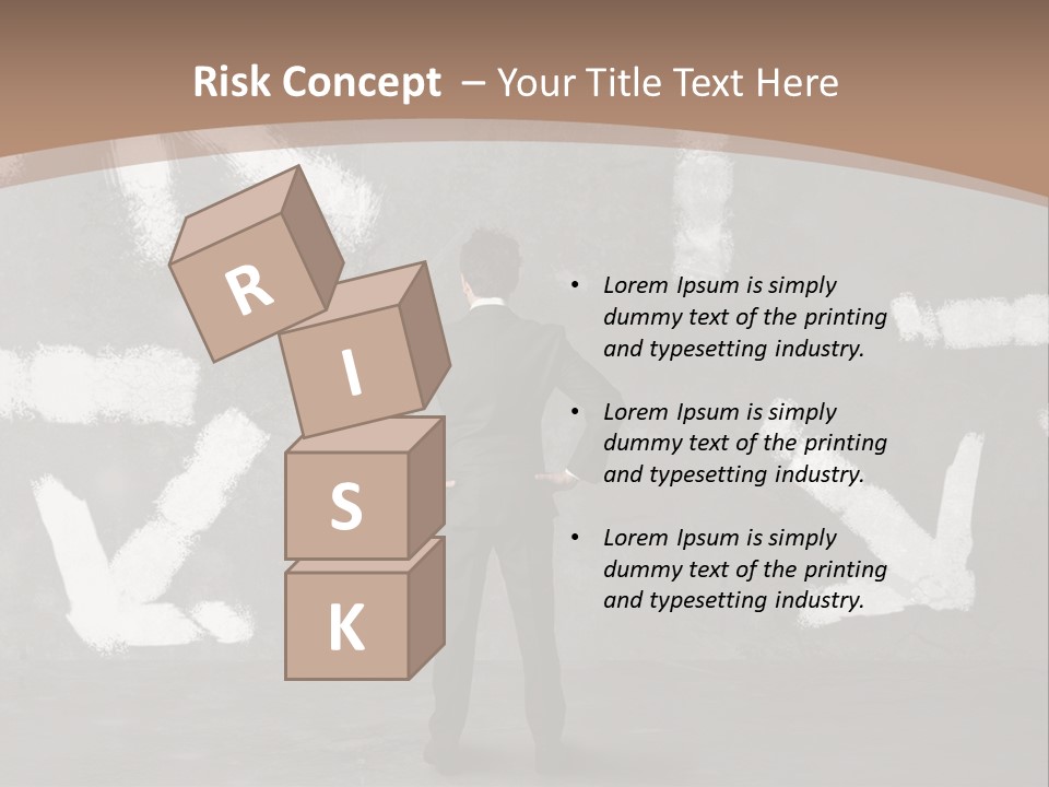 Achievement Business Lost PowerPoint Template