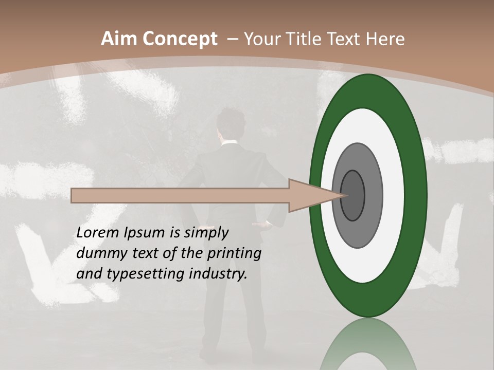 Achievement Business Lost PowerPoint Template