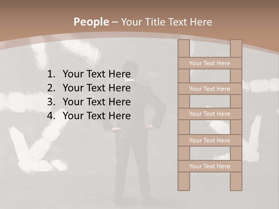 Achievement Business Lost PowerPoint Template