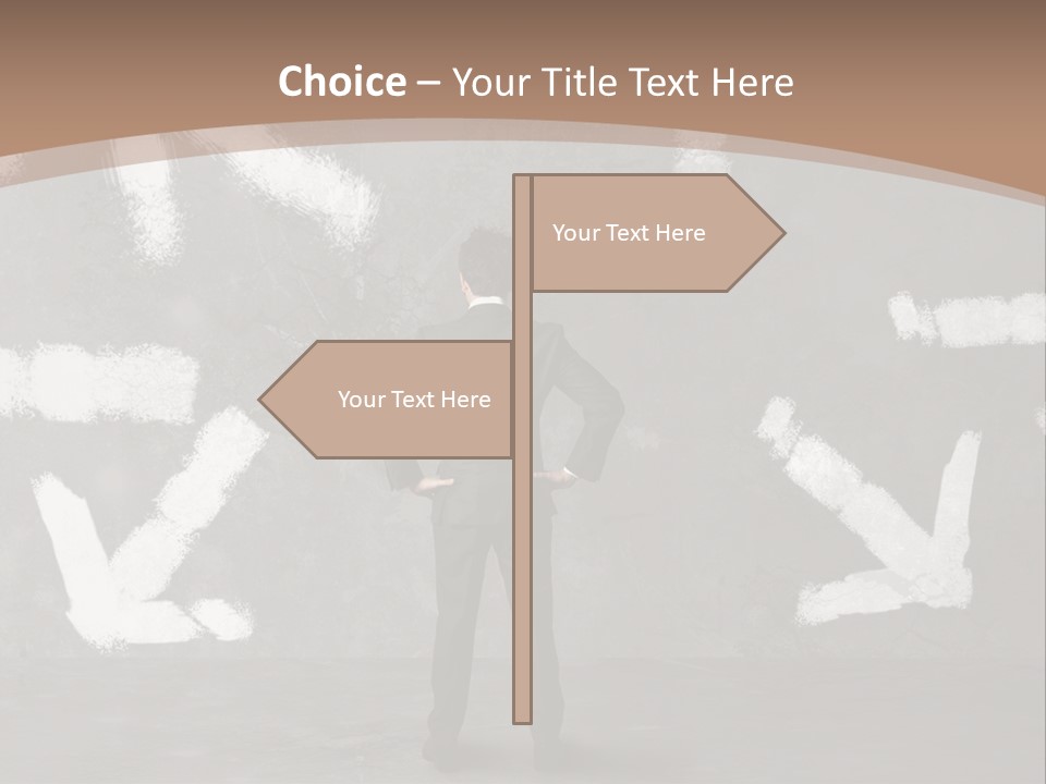 Achievement Business Lost PowerPoint Template