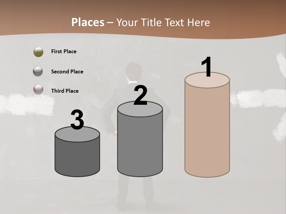 Manager Decide Way PowerPoint Template