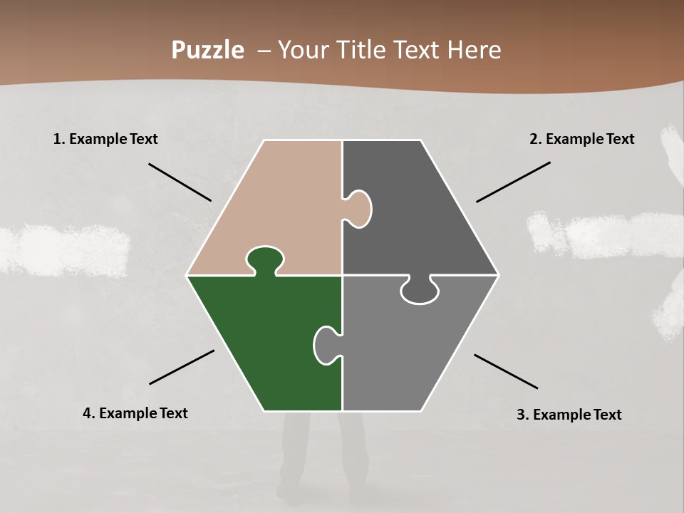 Manager Decide Way PowerPoint Template