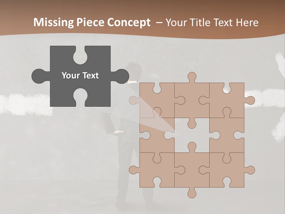 Manager Decide Way PowerPoint Template