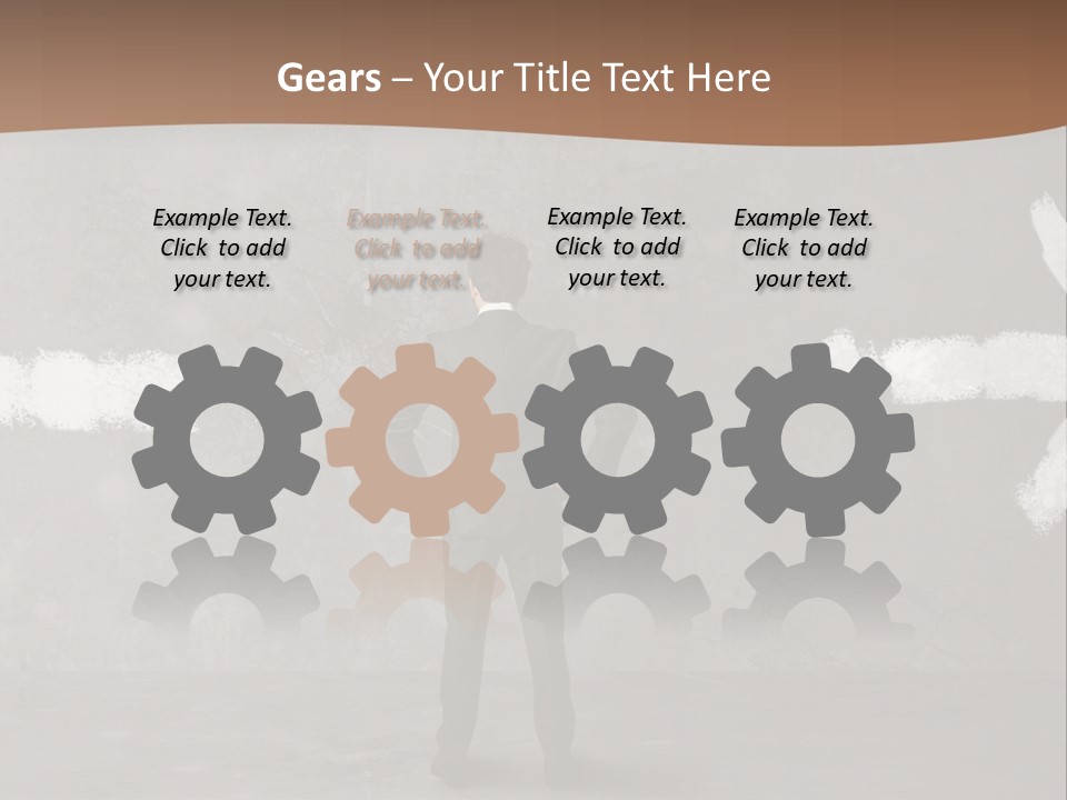 Manager Decide Way PowerPoint Template