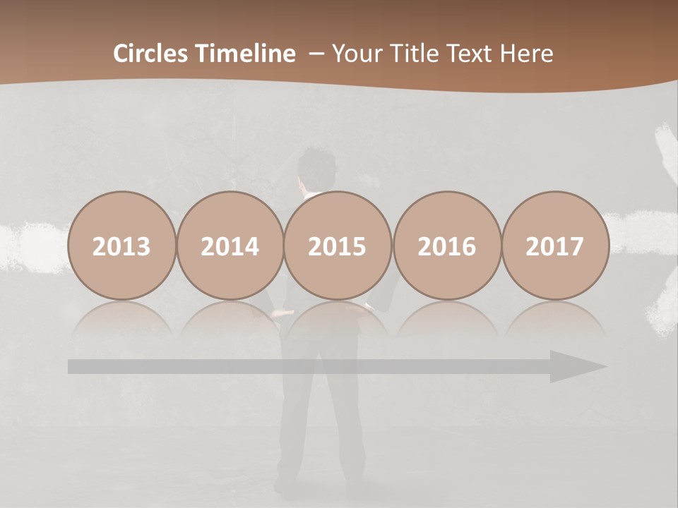 Manager Decide Way PowerPoint Template