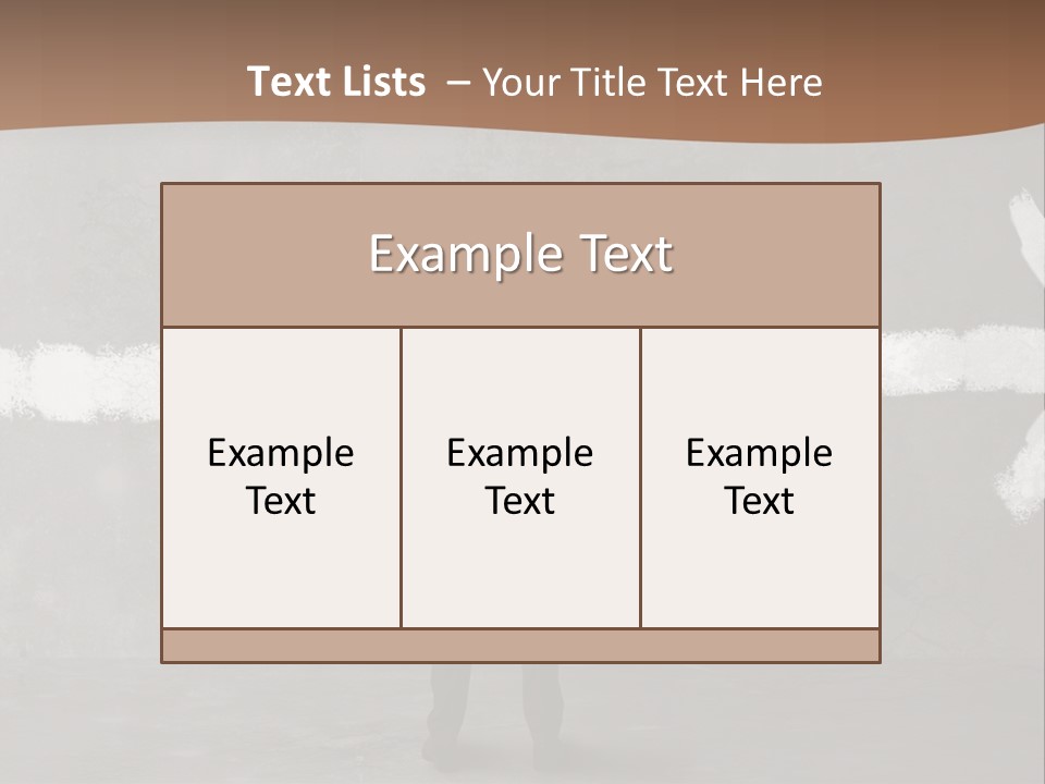 Manager Decide Way PowerPoint Template
