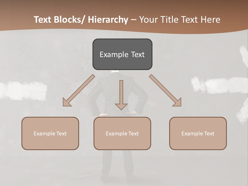 Manager Decide Way PowerPoint Template