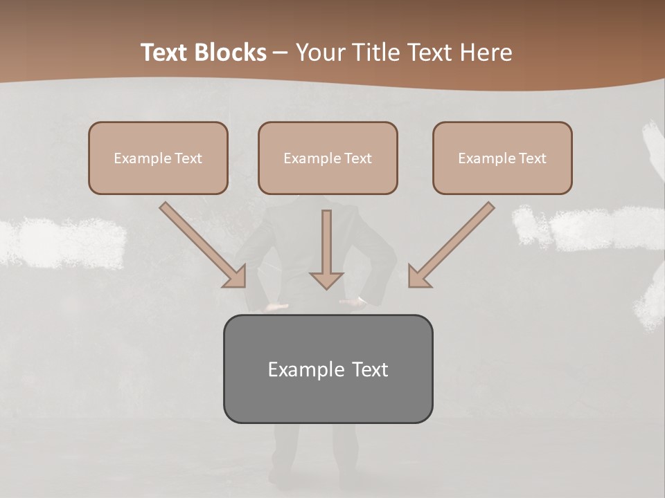 Manager Decide Way PowerPoint Template