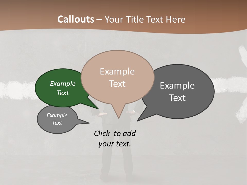 Manager Decide Way PowerPoint Template