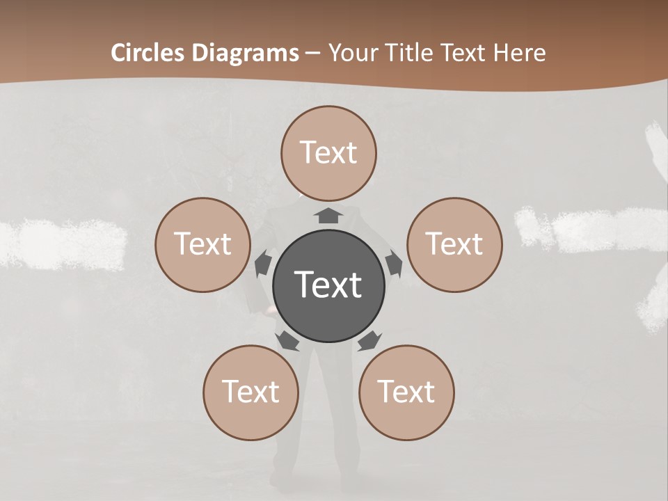 Manager Decide Way PowerPoint Template