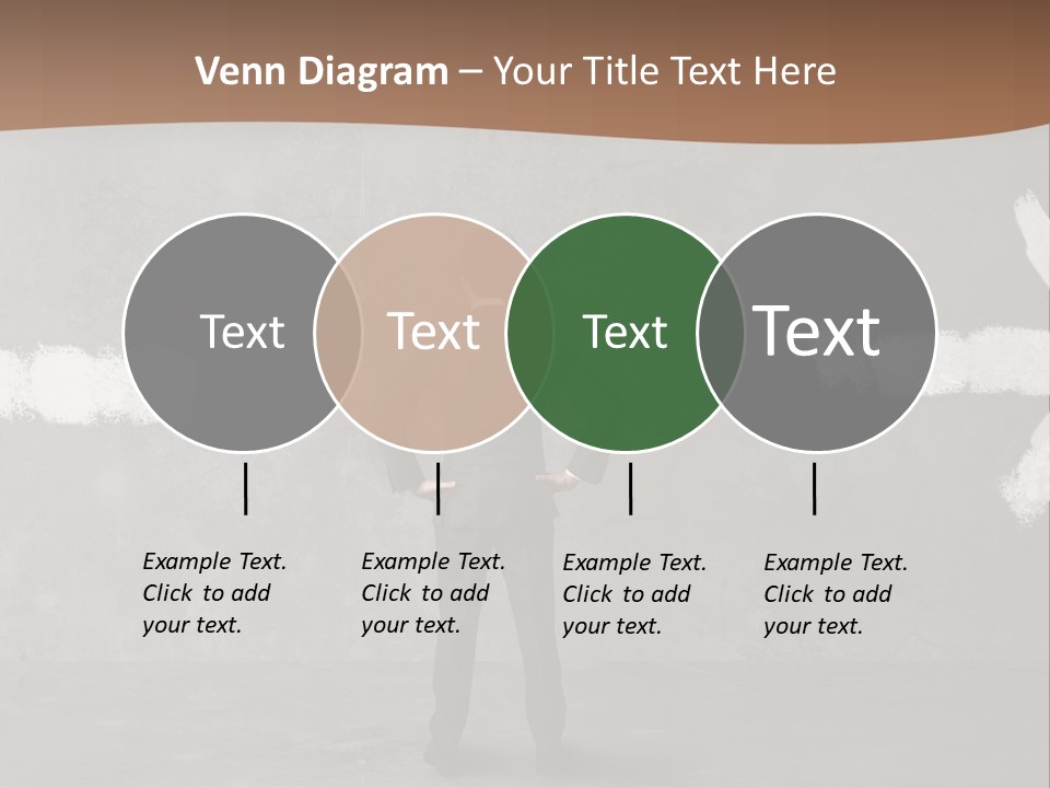 Manager Decide Way PowerPoint Template