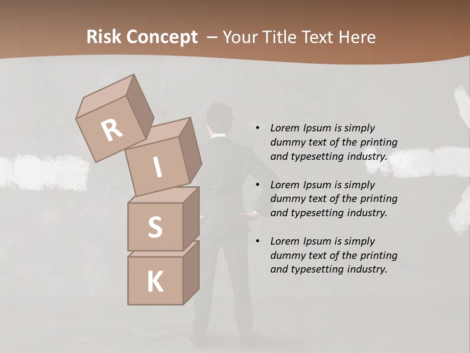 Manager Decide Way PowerPoint Template