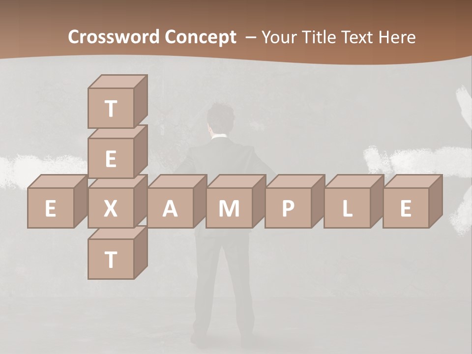 Manager Decide Way PowerPoint Template