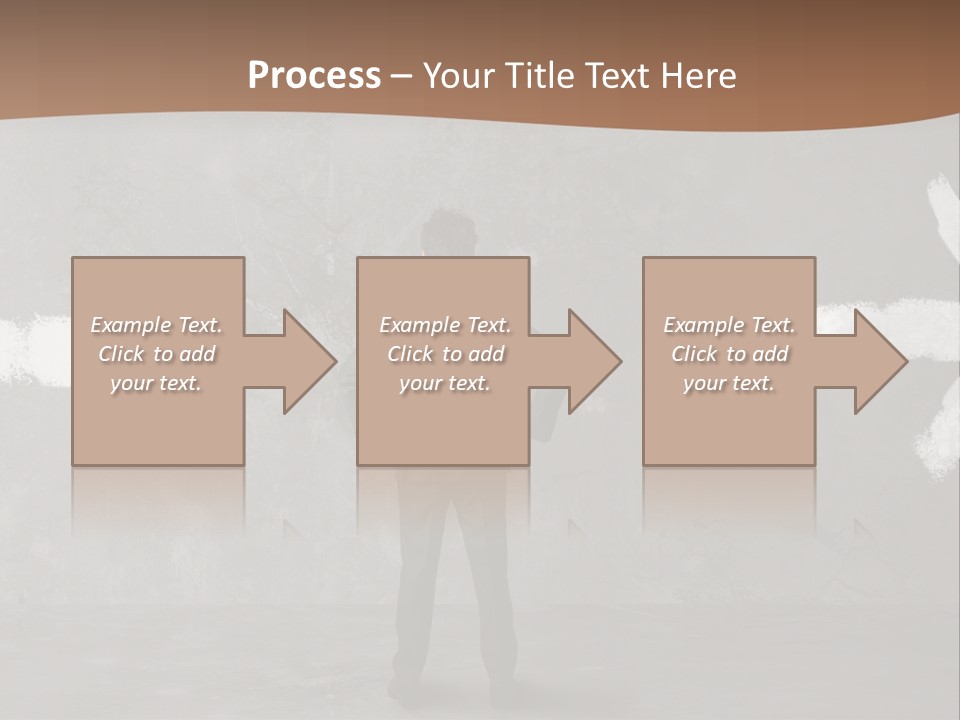 Manager Decide Way PowerPoint Template