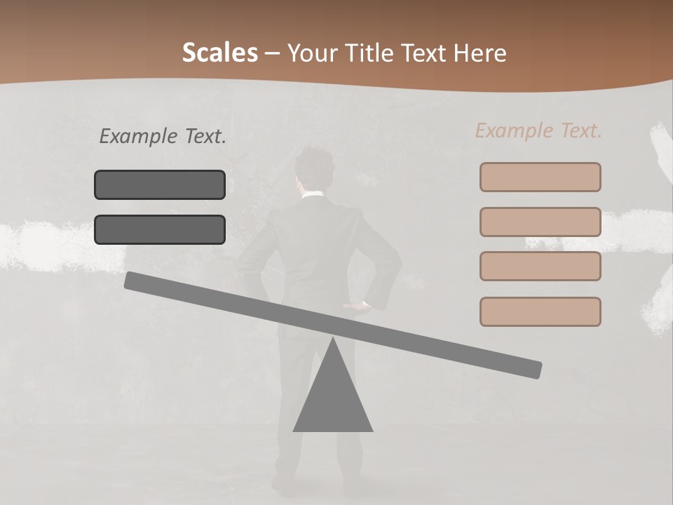 Manager Decide Way PowerPoint Template
