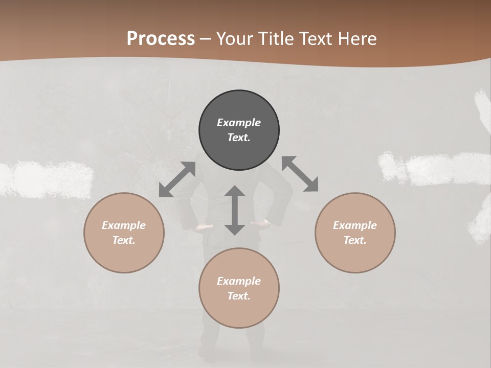 Manager Decide Way PowerPoint Template