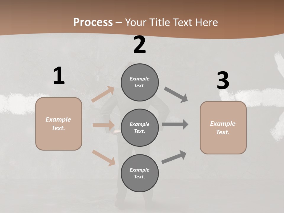 Manager Decide Way PowerPoint Template