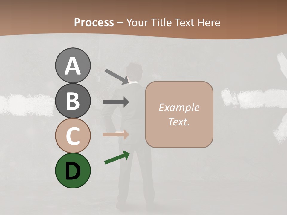 Manager Decide Way PowerPoint Template