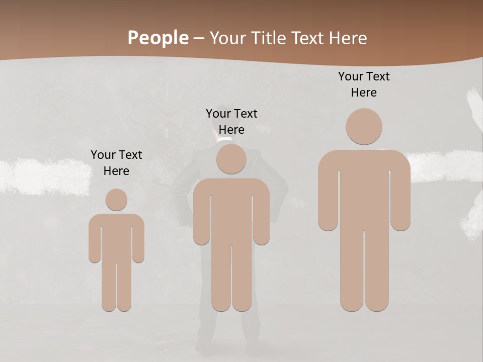 Manager Decide Way PowerPoint Template