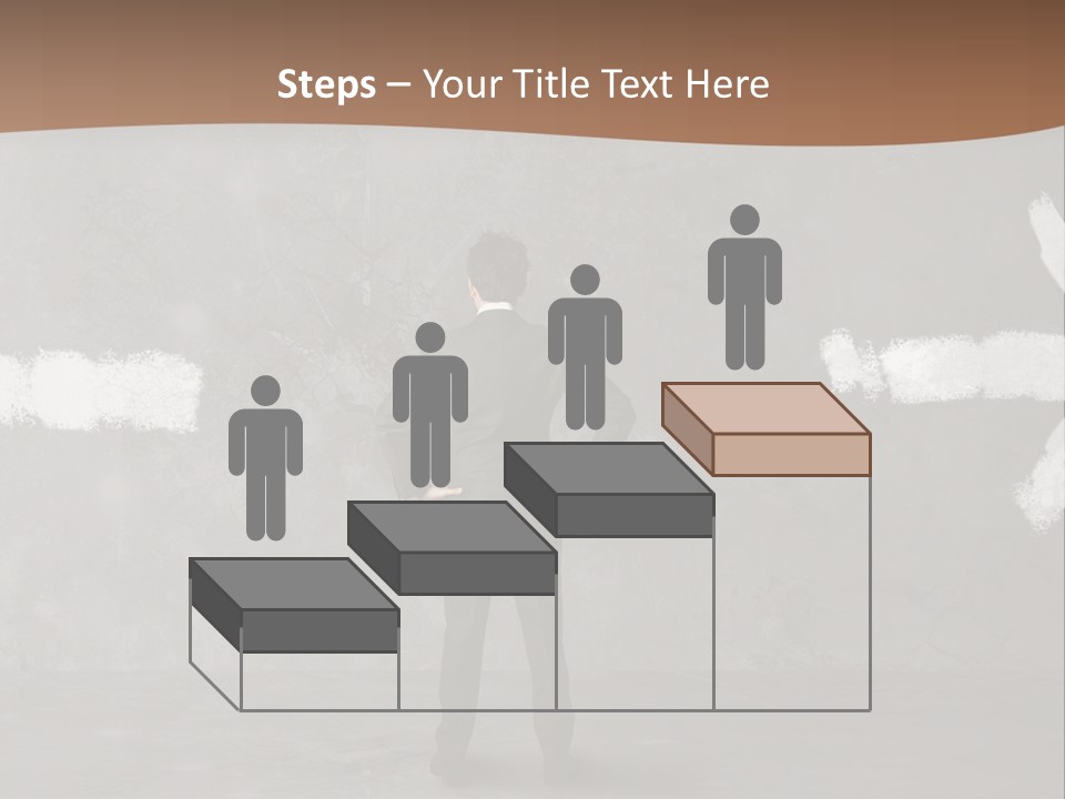 Manager Decide Way PowerPoint Template