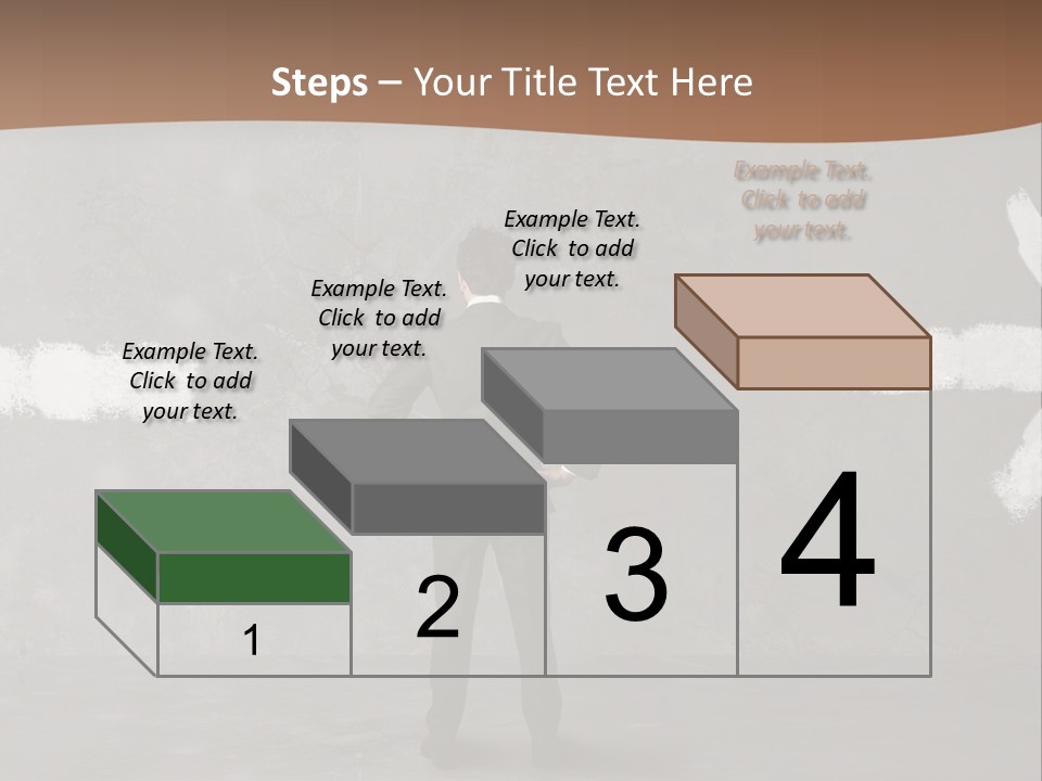 Manager Decide Way PowerPoint Template