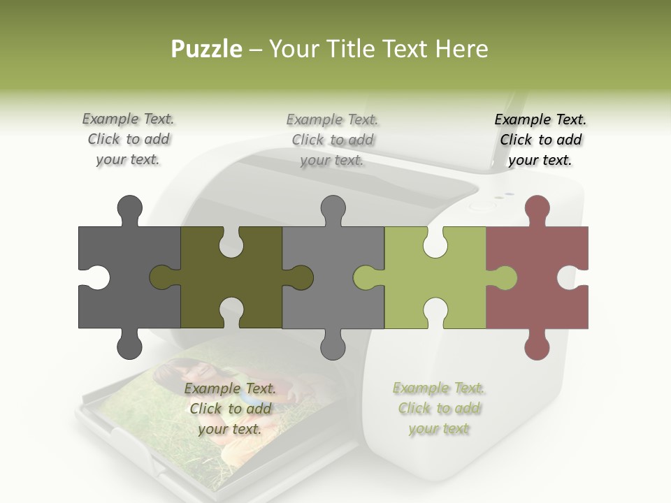 Photography Icon Equipment PowerPoint Template