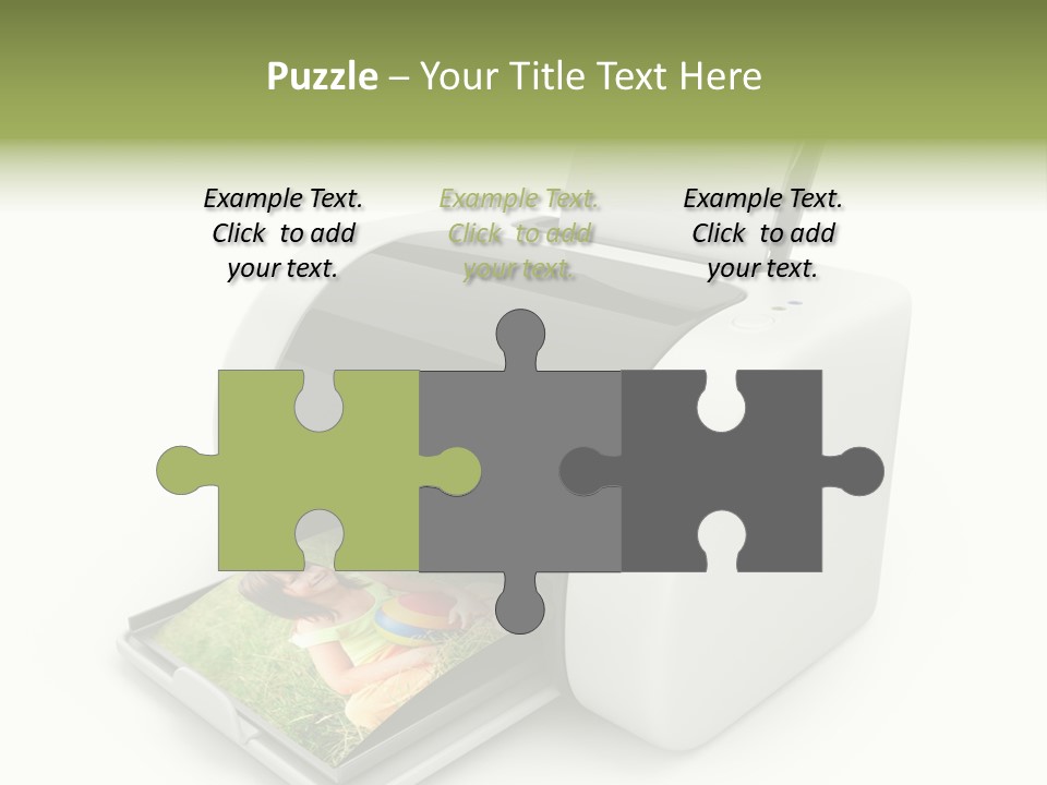 Photography Icon Equipment PowerPoint Template