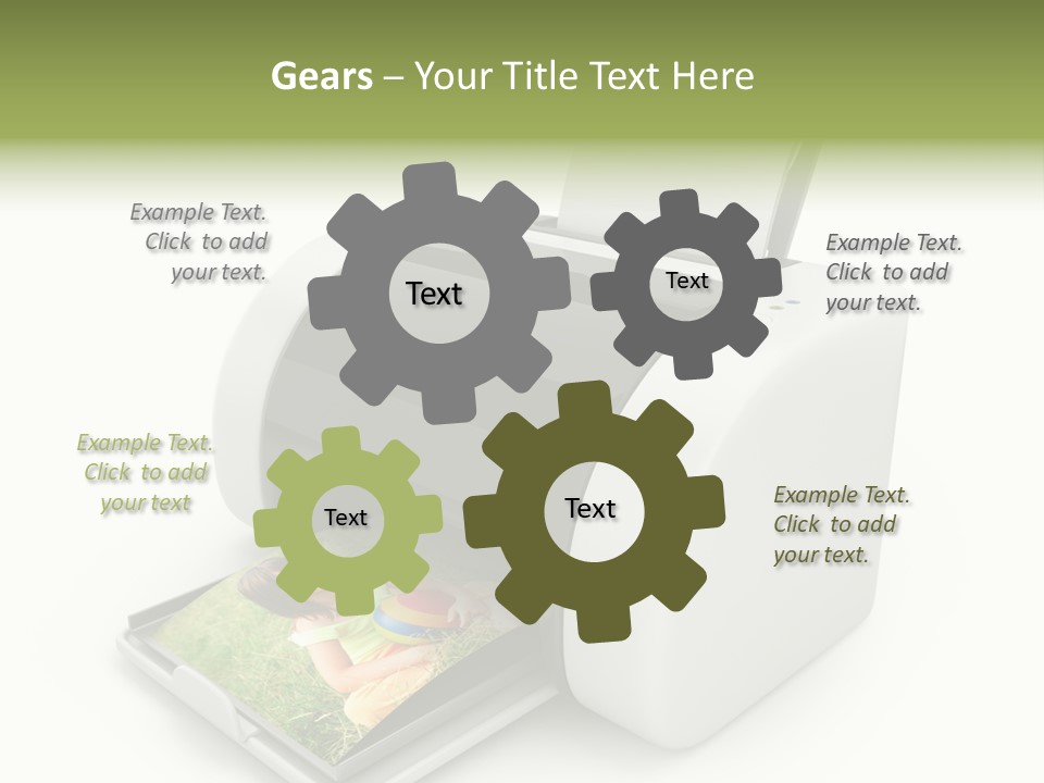 Photography Icon Equipment PowerPoint Template