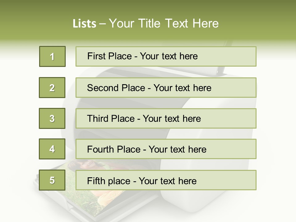 Photography Icon Equipment PowerPoint Template