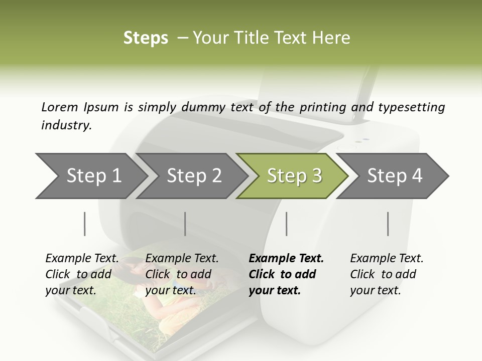 Photography Icon Equipment PowerPoint Template