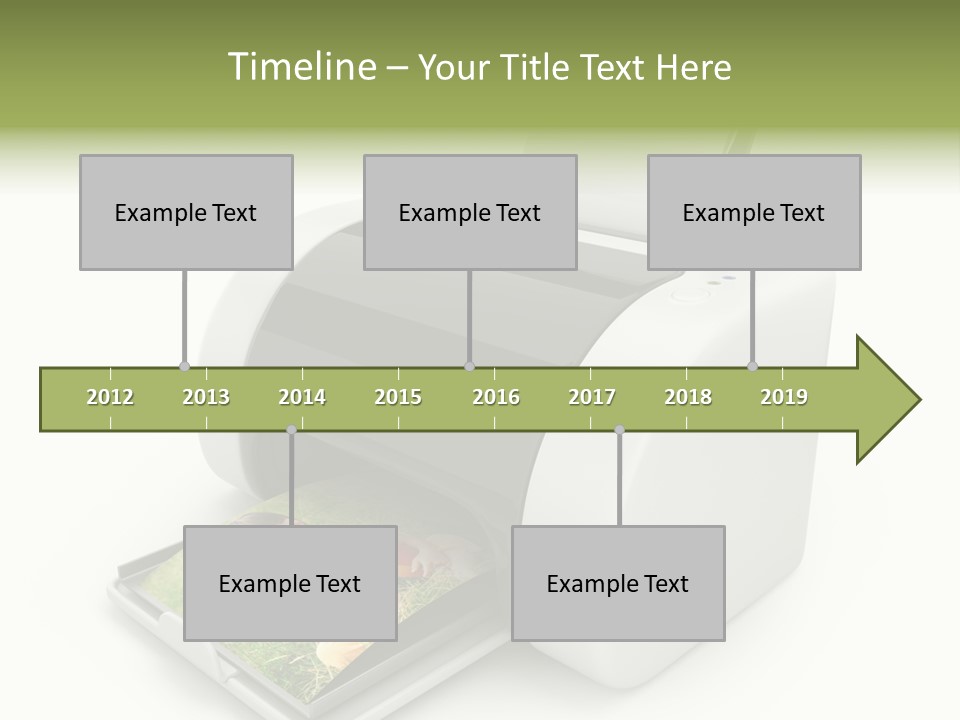 Photography Icon Equipment PowerPoint Template