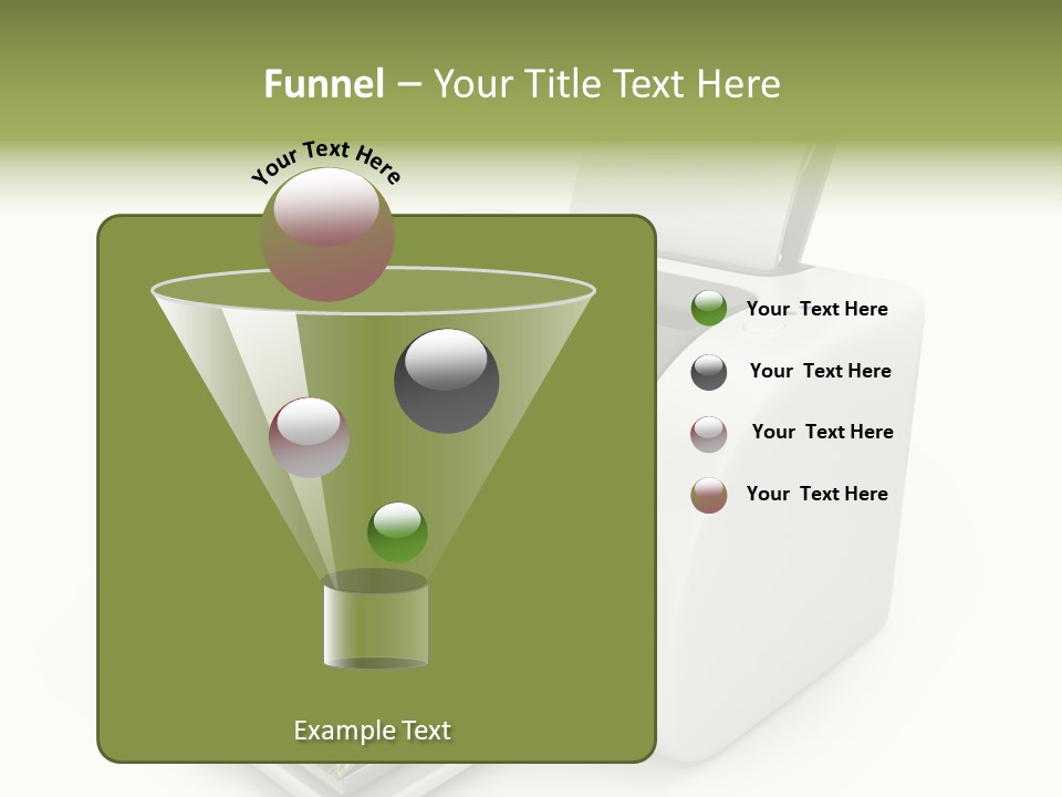 Photography Icon Equipment PowerPoint Template