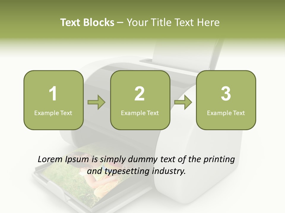 Photography Icon Equipment PowerPoint Template