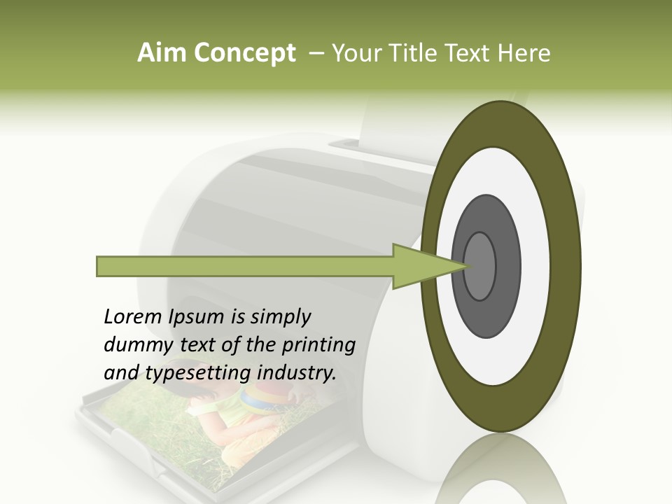 Photography Icon Equipment PowerPoint Template