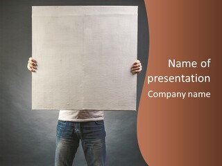 Square Primer Art PowerPoint Template