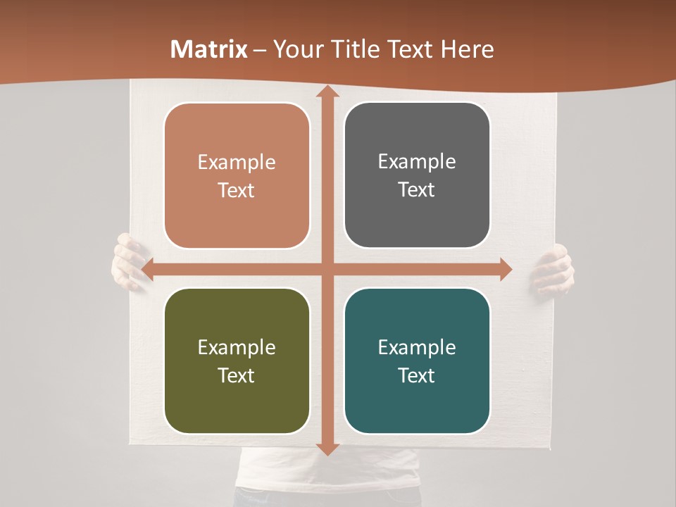 Square Primer Art PowerPoint Template