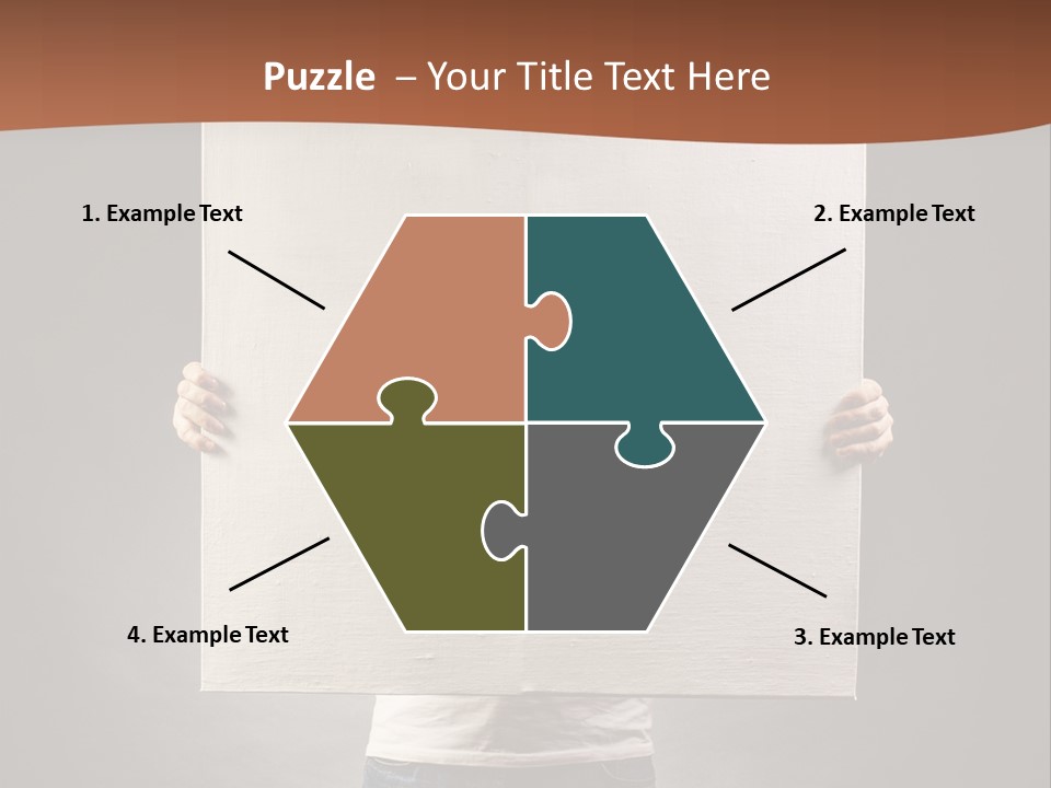 Square Primer Art PowerPoint Template